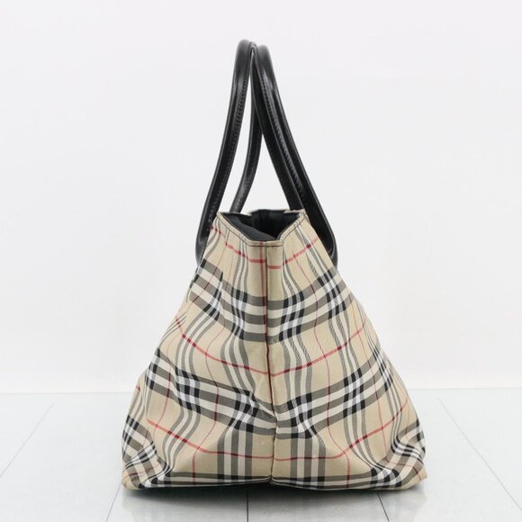 Burberry Blue Label Nova Check Tote Bag - Picture 4 of 10